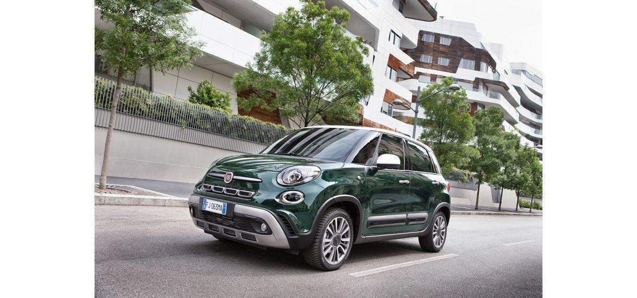 Fiat 500 L Cross colore verde toscana