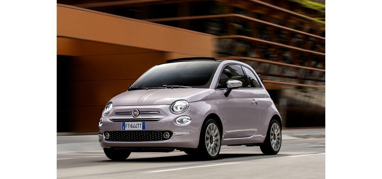 Fiat 500 Star colore bianco stella 