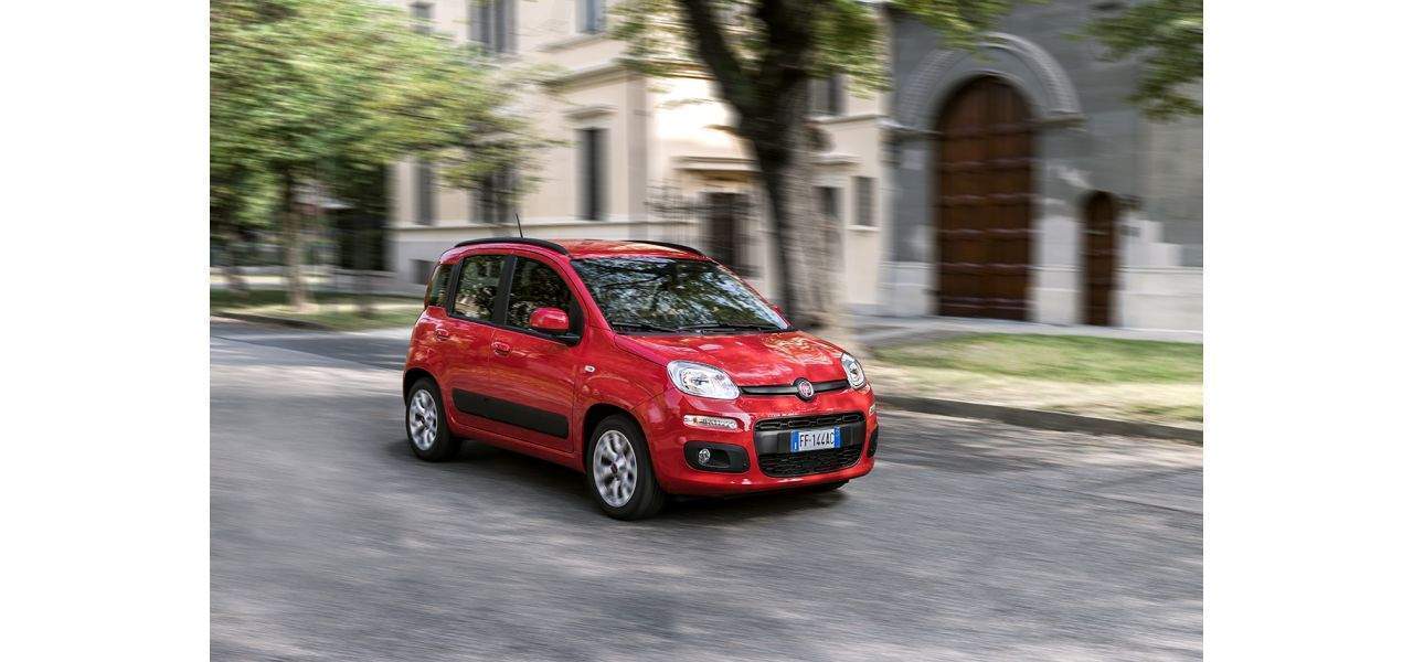 Fiat Panda colore rosso amore