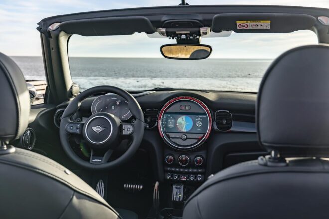 Mini cooper cabrio interni 